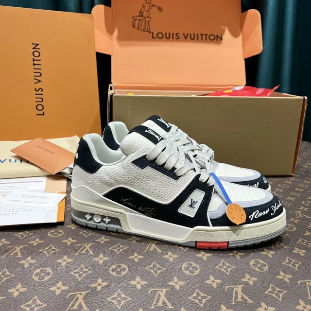 Louis vuitton skate sneakers LV Trainer Shoes                                