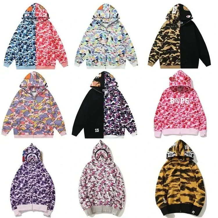 BAPE jackets hoodies