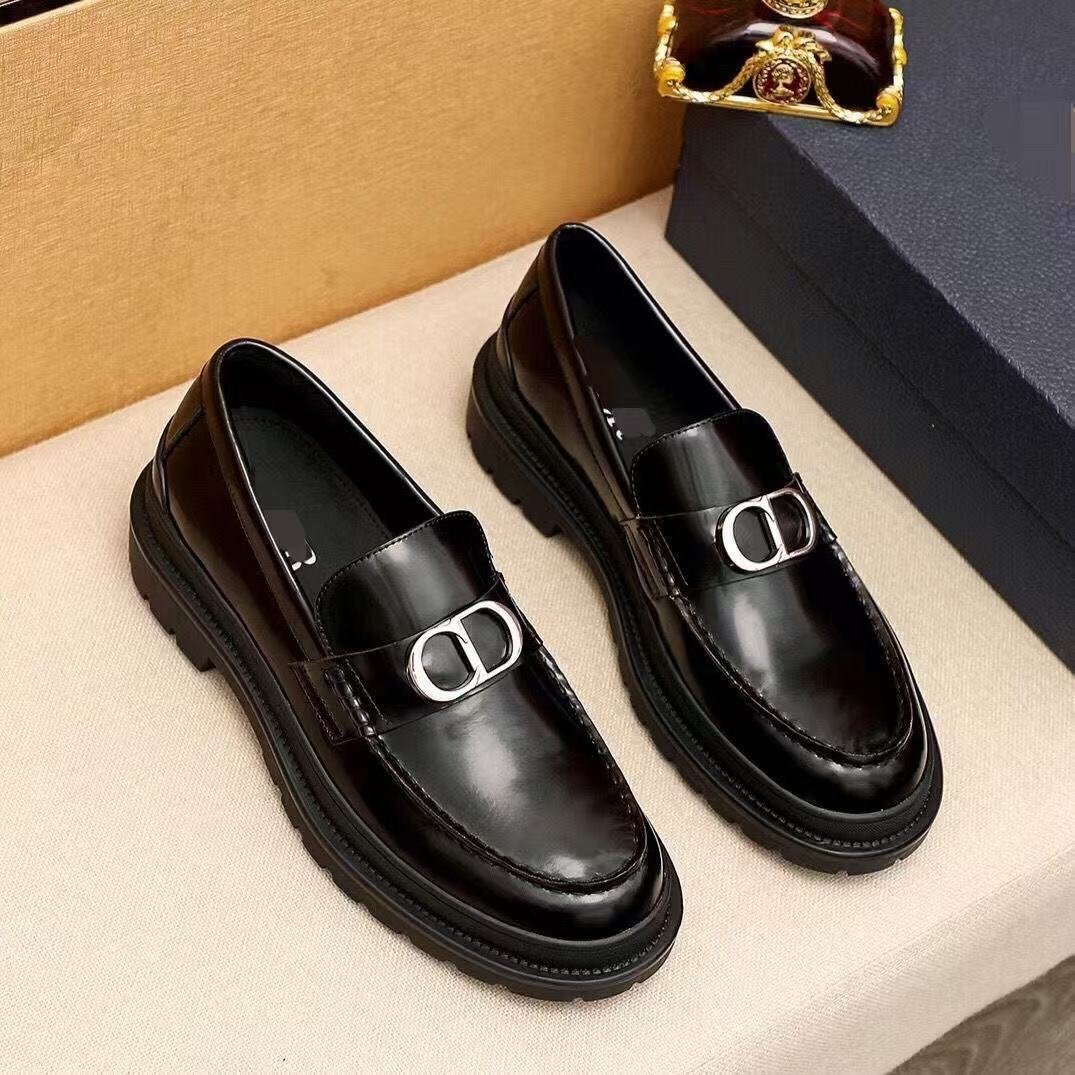 Dior leather shoes
