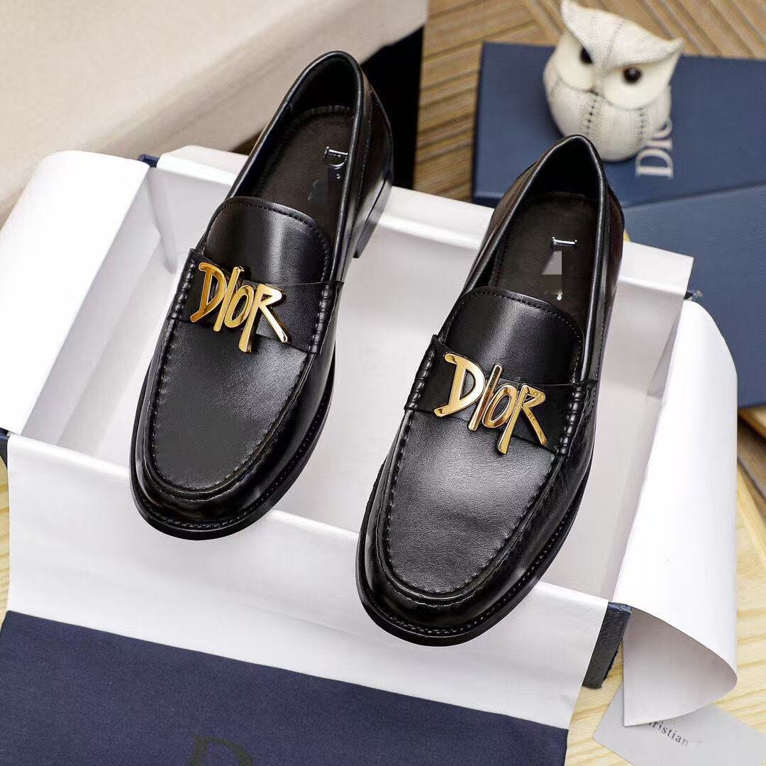 Dior leather shoes