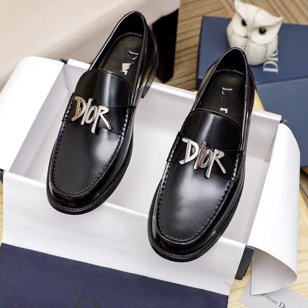 Dior leather shoes