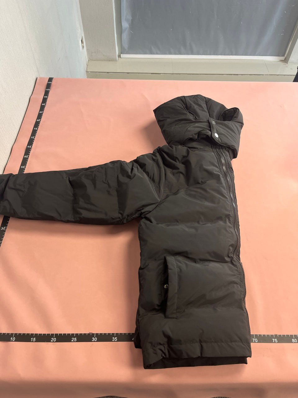  Men's Black Puffer Jacket with Hood Winter Warm Coat Men's Jackets