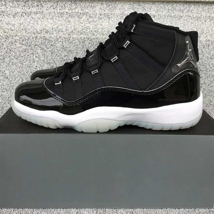 Jordan 11 Retro Black Concord High-Top Sneakers Jo